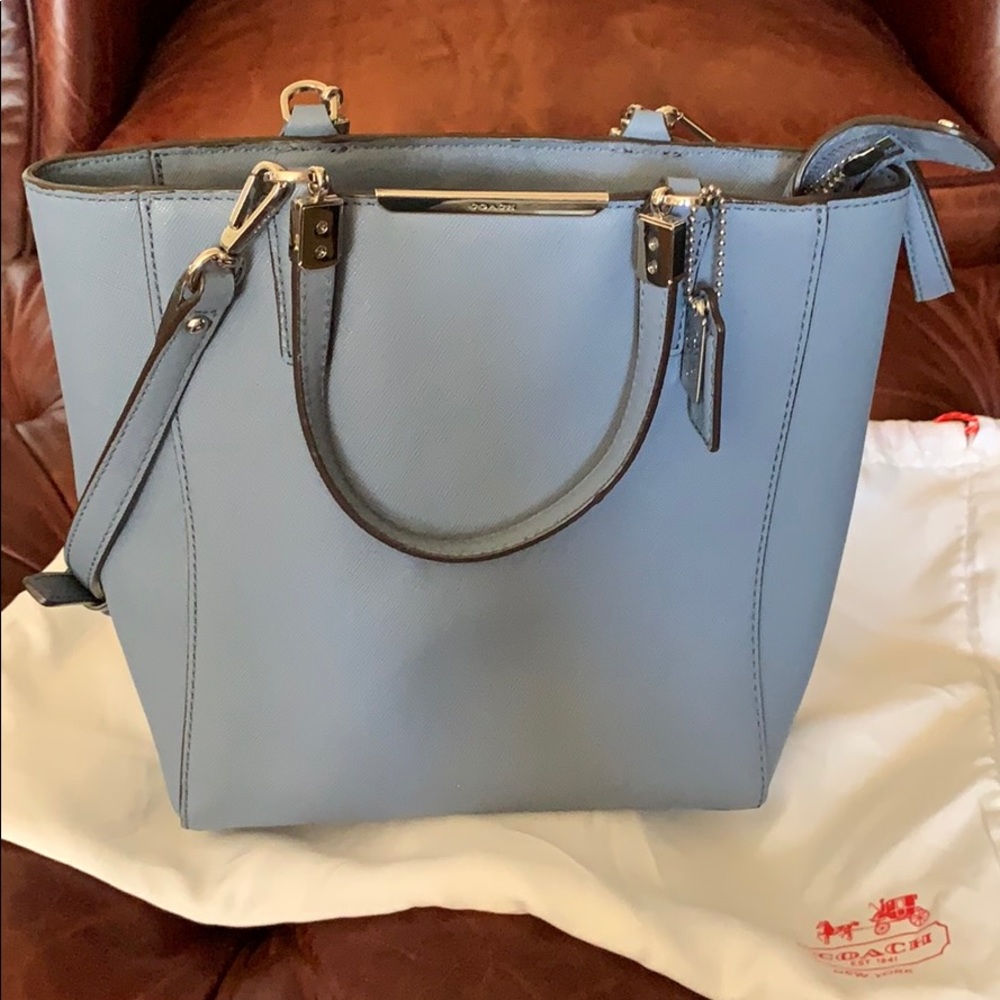 Coach mini tote Cornflower (blue)